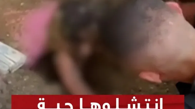 بأياد مجردة.. فلسطينيون ينتشلون طفلة صغيرة حية من تحت أنقاض منزلها الذي دمره القصف الإسرائيلي وسط #غزة #سوشال_سكاي