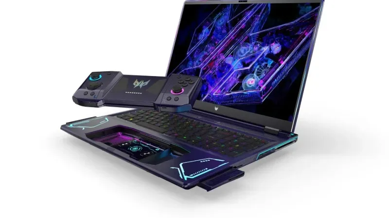 Acer تكشف عن لاب توب Project DualPlay، مفهوم جديد مبتكر لحاسوب الألعاب