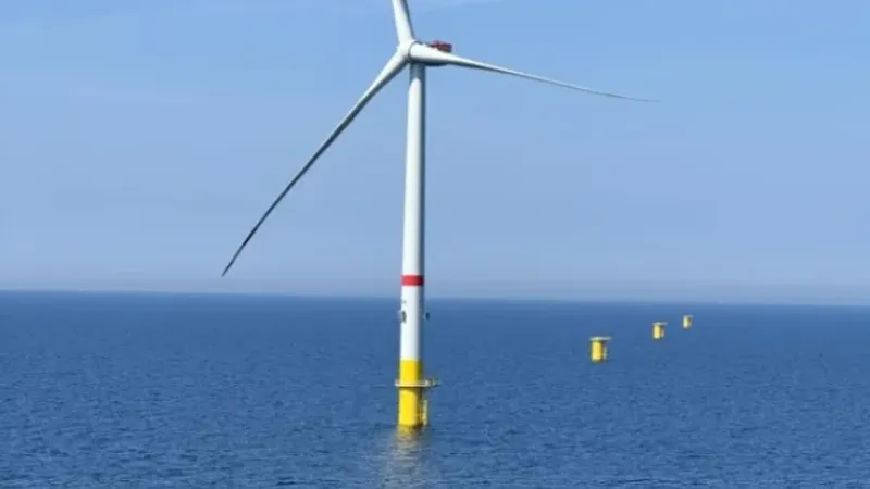 تركيب أول توربينة في محطة «إيغل-البلطيق» لطاقة الرياح البحرية