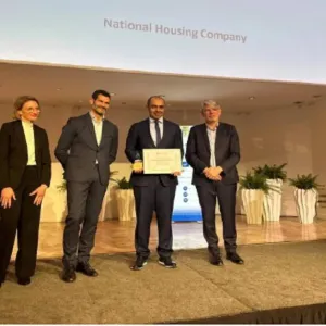 الوطنية للإسكان تحصل على جائزة من المعهد الأوروبي لإدارة المشتريات لعام 2023