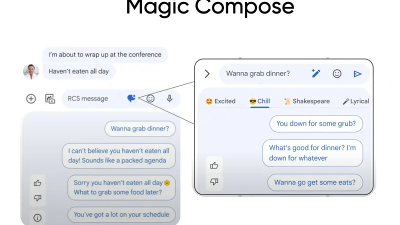 هاتف Realme GT 6 يحصل على ميزة Magic Compose AI بالشراكة مع جوجل