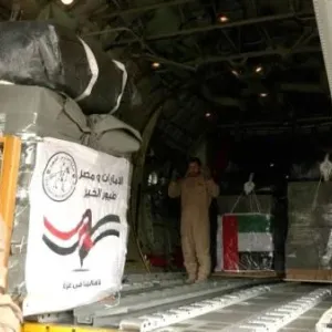 بالفيديو | «طيور الخير» تنفذ الإسقاط الجوي الـ40 بإجمالي 2681 طن مساعدات إغاثية على غزة