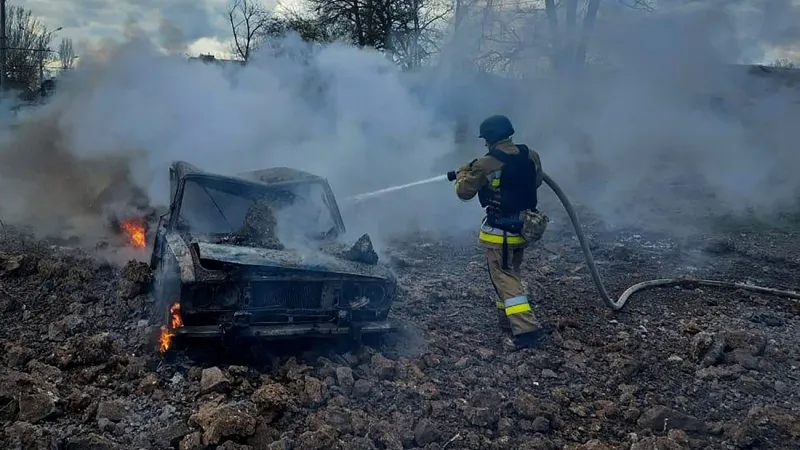 دوي انفجارات في خيرسون الأوكرانية