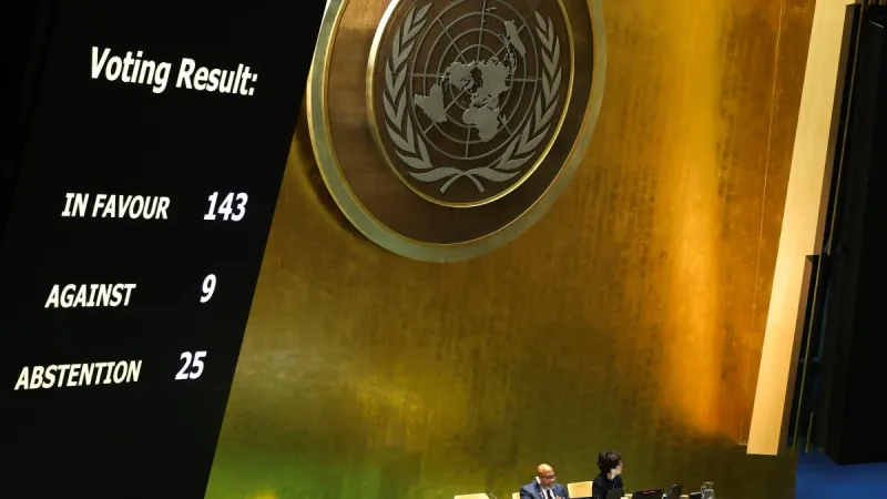 ماذا يعني قرار الجمعية العامة للأمم المتحدة بشأن عضوية فلسطين؟