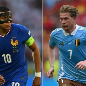 موعد مباراة فرنسا ضد بلجيكا في ثمن نهائي يورو 2024 والقنوات الناقلة
