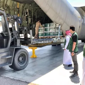 وصول الطائرة الإغاثية السعودية الـ 49 لإغاثة الشعب الفلسطيني في قطاع غزة