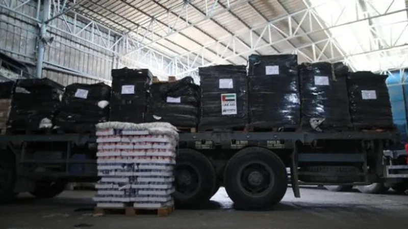 الإمارات تعلن إيصال 400 طن من المساعدات الغذائية لسكان غزة