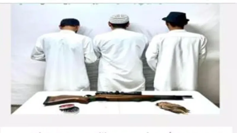 القبض على 3 مخالفين لارتكابهم مخالفة الصيد دون ترخيص بمحمية الأمير محمد بن سلمان الملكية