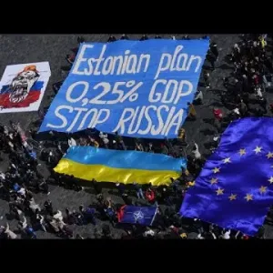 تجمع في براغ لدعم أوكرانيا من خلال "الخطة الأستونية"