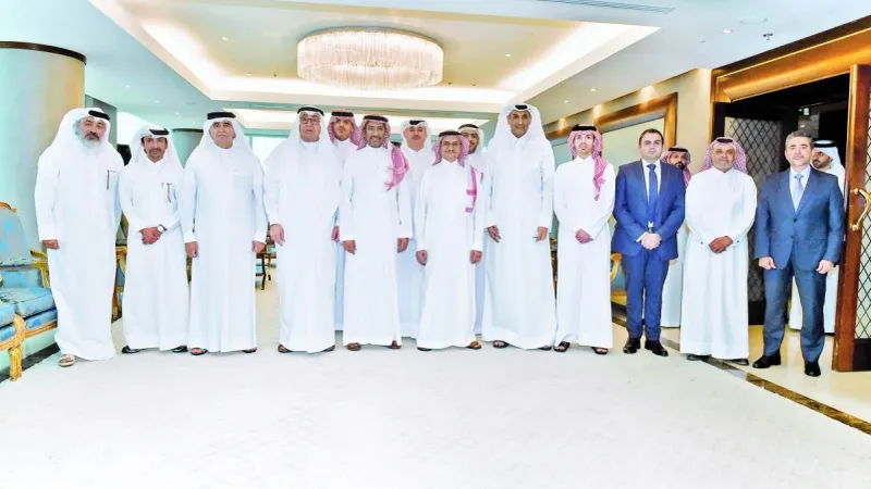 رابطة رجال الأعمال تستقبل وزير الصناعة السعودي