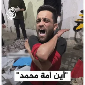 عبر "𝕏": صرخة شاب بعد قصف برفح: أين الحكام العرب؟ وامعتصماه #حرب_غزة