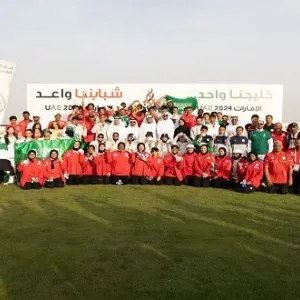 أحمد بن محمد يشيد بجهود اللجان وفرق العمل والمتطوعين في دورة الألعاب الخليجية الأولى للشباب