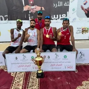 سيطرة عمانية على بطولات غرب آسيا لكرة الطائرة الشاطئية