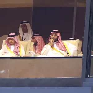 السعودية.. العدسة ترصد محمد بن سلمان بلقطات في ملعب نهائي الهلال والنصر
