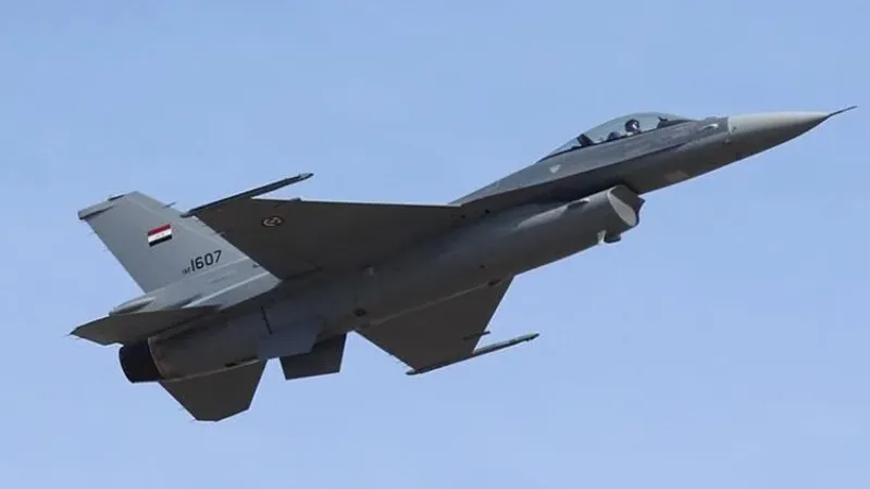 بطائرات F-16.. قيادة العمليات المشتركة تستهدف تجمعا إرهابيا في قضاء الحويجة بكركوك