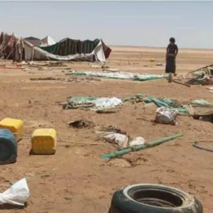 تقرير أممي: 30 % من مخيمات النازحين اليمنيين عُرضة للسيول