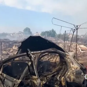 فيديو. غارة روسية على قرية أوكرانية تصيب 7 أشخاص وتلحق أضرارا بأكثر من 100 منزل
