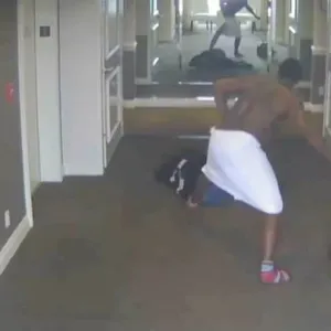 فيديو يُظهر اعتداء مغني الراب شون كومز جسديًا على صديقته في ردهة فندق
