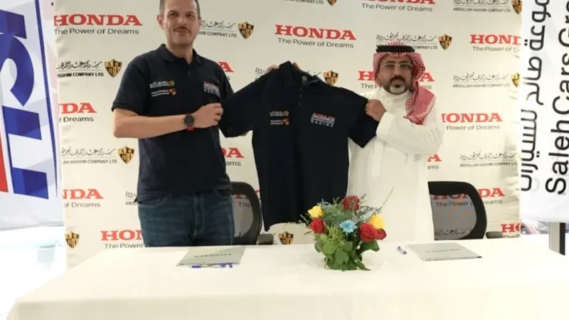 انطلاق فريق هوندا السعودية لسباقات 2024 والإعلان عن الراعي الرسمي