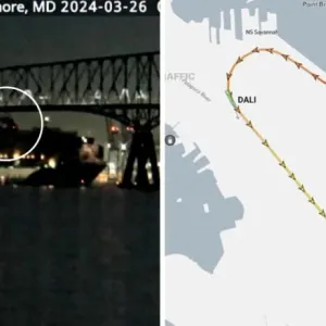 بالتفصيل.. CNN تتتبع الأحداث التي قادت لاصطدام سفينة بجسر بالتيمور وانهياره بأمريكا