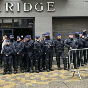 فيديو. الشرطة البلجيكية تمنع مؤتمرًا لليمين المتطرف الأوروبي