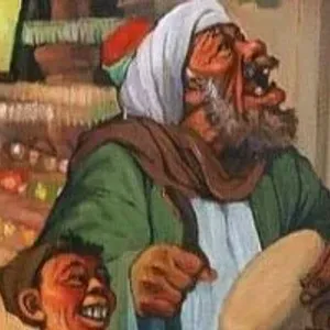 إبداعات الفنانين عن رمضان.. شاهد لوحة المسحراتى لـ محسن أبو العزم