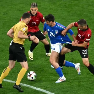 رقم قياسي جديد في تاريخ أمم أوروبا بمباراة إيطاليا وألبانيا