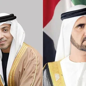 محمد بن راشد يرافقه منصور بن زايد يصل إلى المنامة للمشاركة في القمة العربية الـ 33