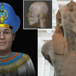 الأغنى في عصره.. علماء يكشفون وجه حاكم فرعوني لأول مرة بعد 3400 عام