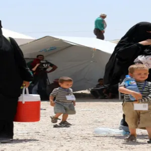 العراق.. عودة 192 عائلة من مخيم الهول