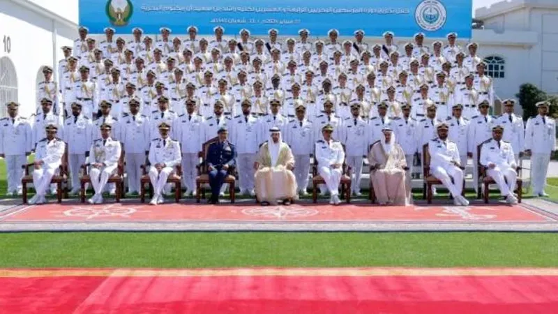 حمدان بن محمد: كلية راشد بن سعيد آل مكتوم البحرية صرح أكاديمي شامخ