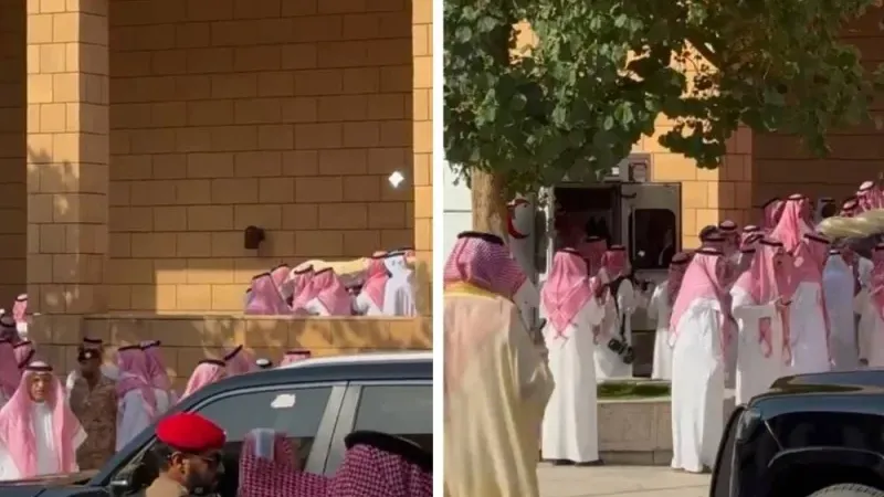 بالفيديو.. خروج جثمان الأمير الراحل ⁧‎بدر بن عبدالمحسن⁩ من جامع الإمام تركي في الرياض