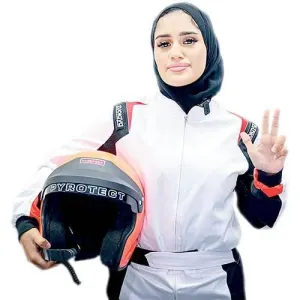 علياء عبد السلام تشارك في «الفورمولا 4» بالنرويج