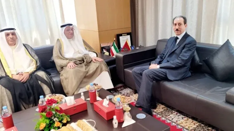 الداكي يستقبل بالرباط رئيس المجلس الأعلى للقضاء بدولة الكويت