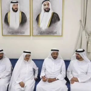 عبدالله بن سالم يعزّي بوفاة الشيخة ميرة النعيمي