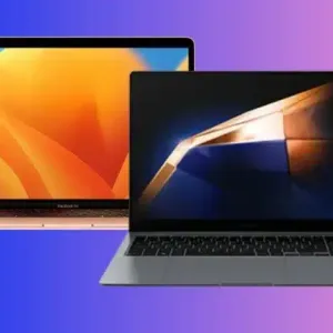 مقارنة بين حاسوبي Galaxy Book4 Pro و MacBook Air M2
