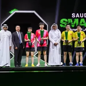الصين تخطف أول ألقاب بطولة سماش السعودية 2024