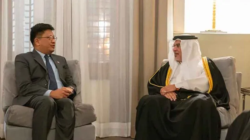 سمو ولي العهد رئيس مجلس الوزراء: مواصلة تعزيز التعاون الثنائي بين البحرين وتايلند والدفع به نحو آفاقٍ أرحب من العمل المشترك