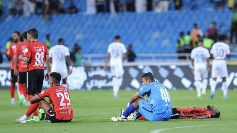 «27 احتمالاً» تهدد أربعة أندية بالهبوط من الدوري السعودي للمحترفين