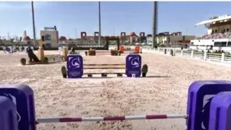 نادى الفروسية بالعاصمة الإدارية يواصل تنظيم البطولة العربية العسكرية للفروسية (فيديو)
