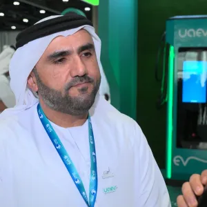 رئيس شركة الاتحاد للماء والكهرباء الإماراتية لـ CNBC عربية: تأسيس شركة الإمارات للشواحن الكهربائية UAEV بالشراكة مع وزارة الطاقة