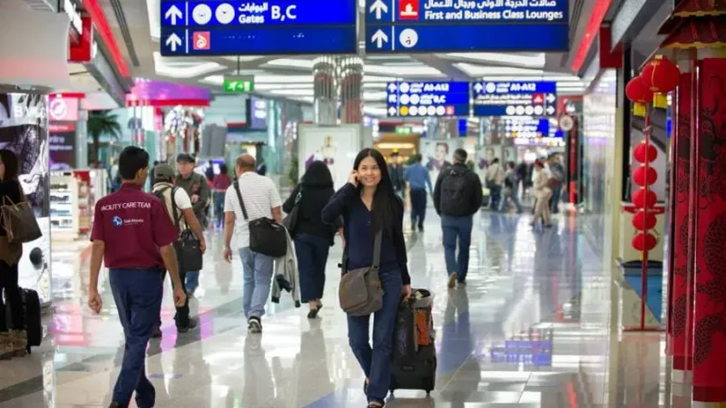 قفزة عالمية.. مطار دبي الدولي ثاني أكثر المطارات ازدحاماً في 2023