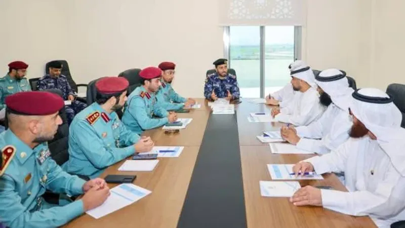 شرطة الشارقة تناقش مع شركائها الاستراتيجيين الجهود المشتركة خلال رمضان