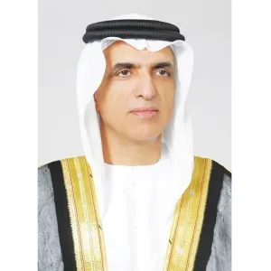 حاكم رأس الخيمة يعزي أمير الكويت في ضحايا حريق المنقف