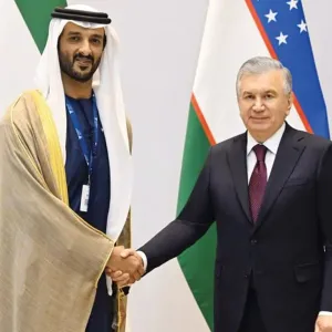 الإمارات تبحث تعزيز التعاون الاقتصادي مع أوزبكستان