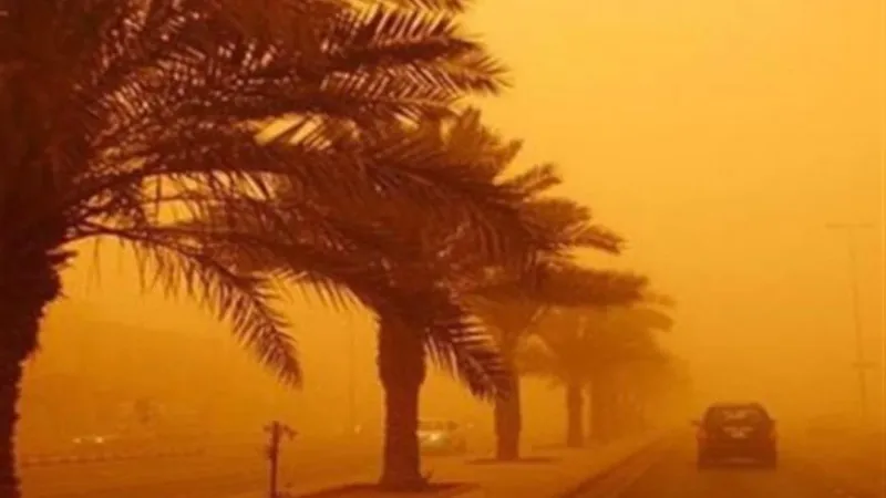 عاصفة ترابية على مصر- أضرار خطيرة قد تسببها لمرضى القلب
