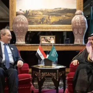 وزير الخارجية يلتقي وزير خارجية سوريا