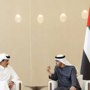 رئيس الإمارات وأمير قطر بحثا في مقترح الرئيس الأميركي بشأن غزة