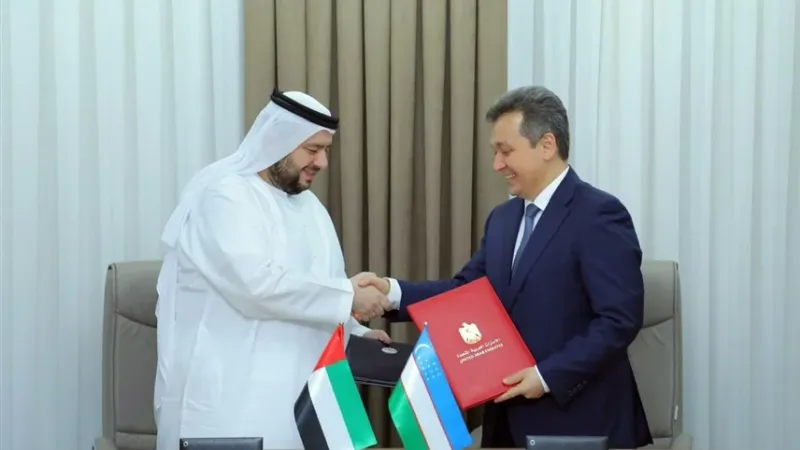 الإمارات وأوزبكستان توقعان مذكرة لتطوير البنية التحتية الرقمية  