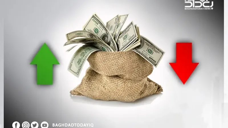 ارتفاع طفيف بأسعار صرف الدولار في اسواق بغداد